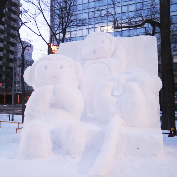 札幌雪祭りにトランスコスモスも出展しました！